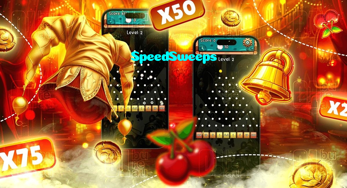 SpeedSweeps casino presented on mobile device in Pakistan with slots and live games